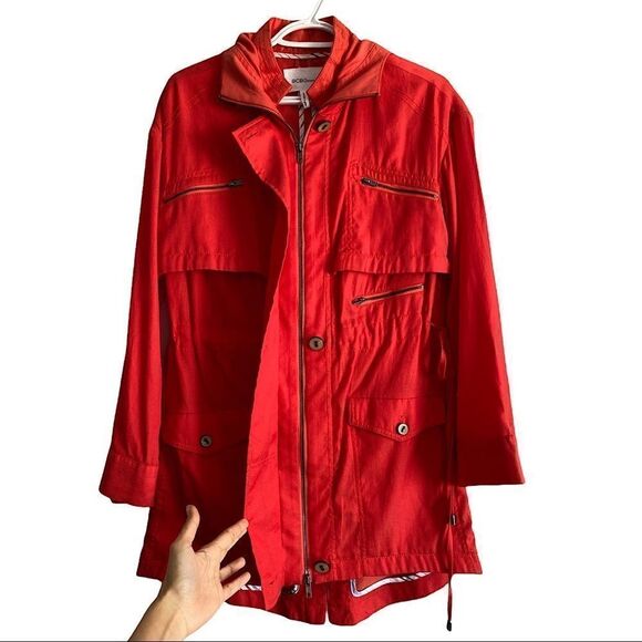 BCBGeneration Trench Coat With Hood - Picture 2 of 15